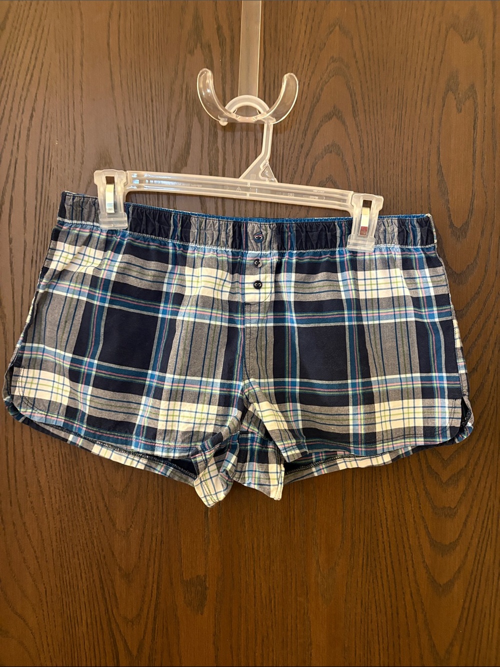 Aero Plaid Sleep Shorts
